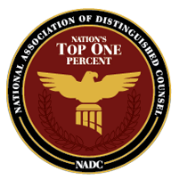 National Association of Distinguished Counsel Top 1 Percent